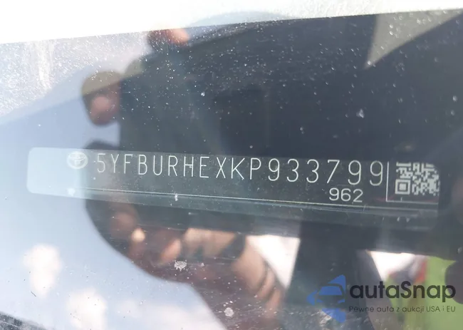 5YFBURHEXKP933799: 43308604