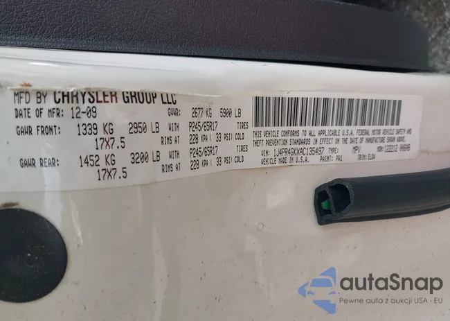 1J4PR4GKXAC135497: 43309985