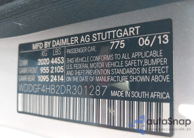 WDDGF4HB2DR301287: 43310192