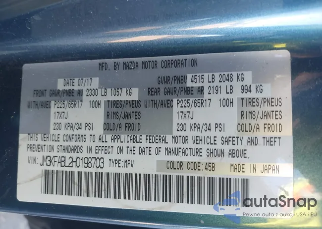 JM3KFABL2H0198703: 43310247