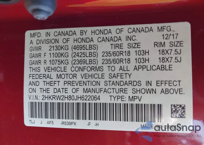 2HKRW2H80JH622064: 43309372