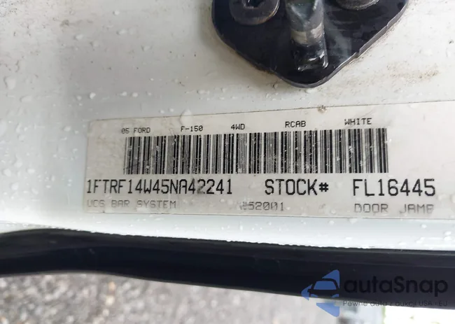 1FTRF14W45NA42241: 43309638