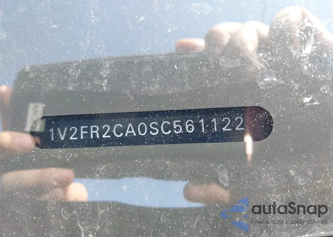 1V2FR2CA0SC561122: 43309695