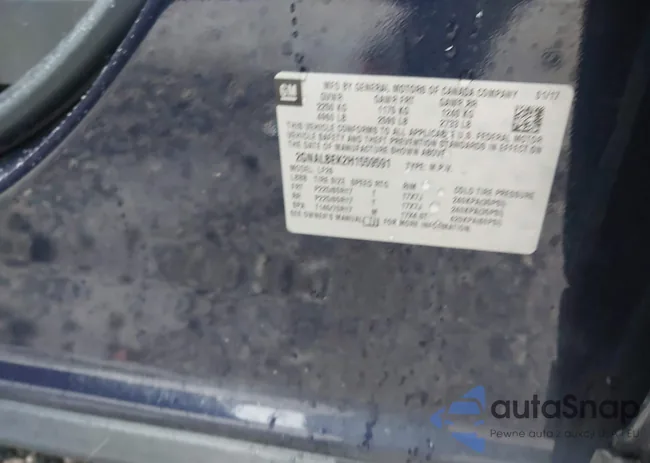 2GNALBEK2H1559591: 43311011