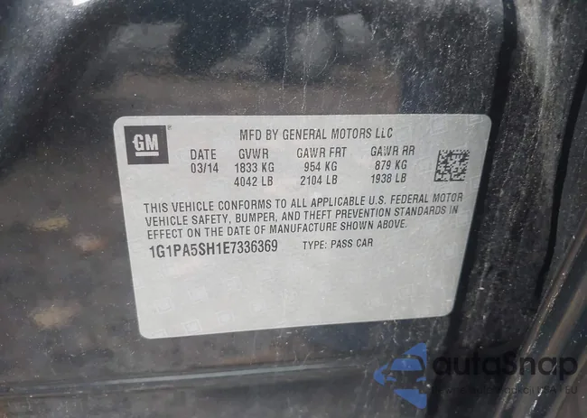 1G1PA5SH1E7336369: 43311124