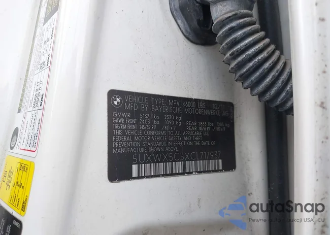 5UXWX5C5XCL717937: 43311179