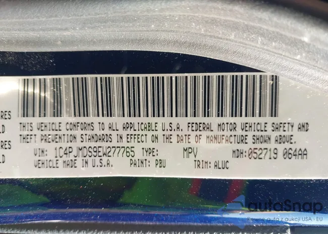 1C4PJMDS9EW277765: 43310614