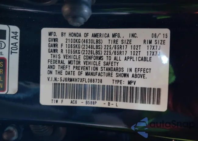 5J6RM4H7XFL088738: 43311853