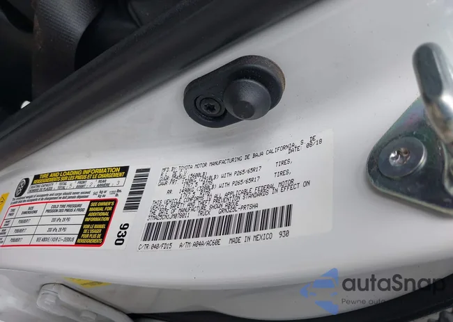 3TMAZ5CN1JM078011: 43312092