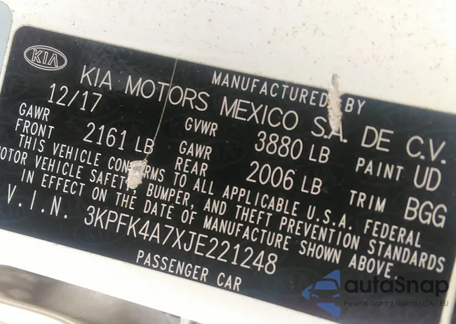 3KPFK4A7XJE221248: 43312176