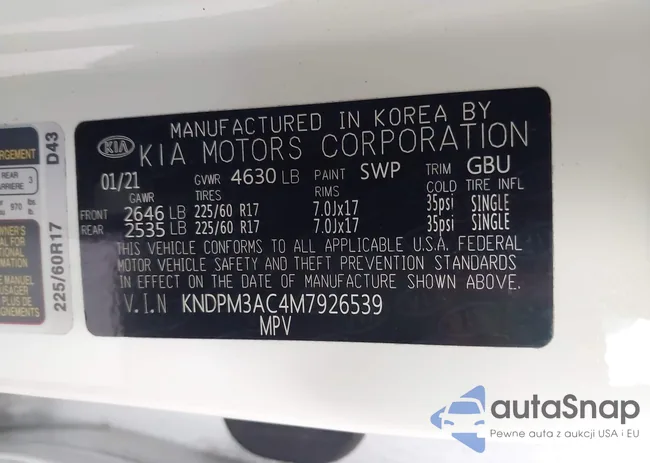 KNDPM3AC4M7926539: 43311566