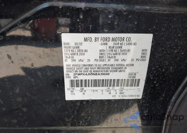 2FMPK4J95NBA39049: 43313237