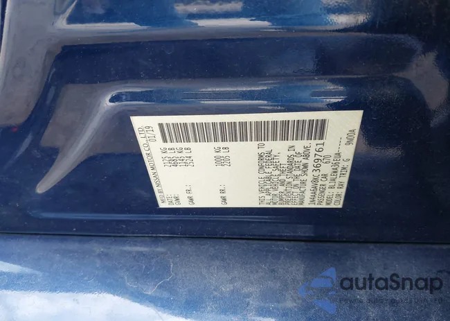 1N4AA6AV8KC369761: 43312665