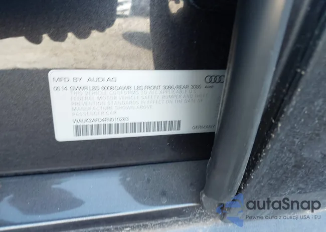 WAUK2AFD4FN010283: 43313921