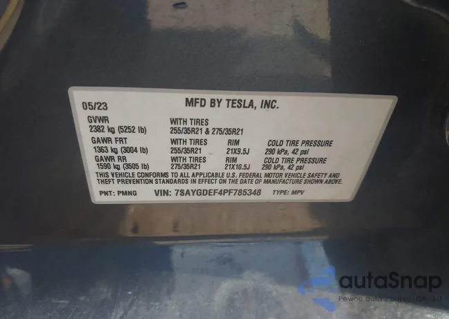 7SAYGDEF4PF785348: 43314002