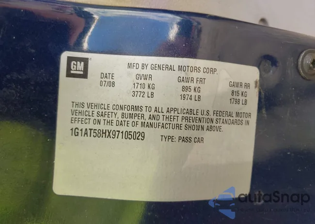 1G1AT58HX97105029: 43314323