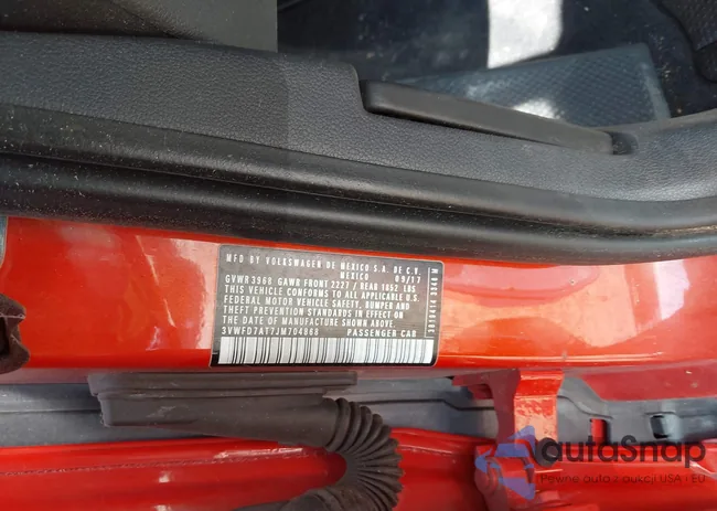 3VWFD7AT7JM704868: 43313404