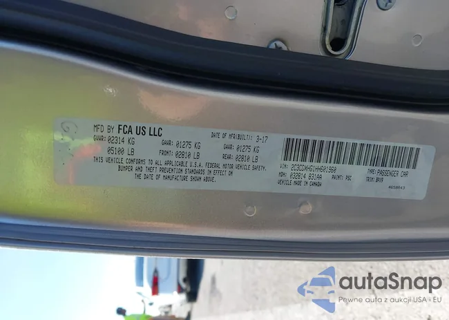 2C3CDXHG1HH601960: 43313466