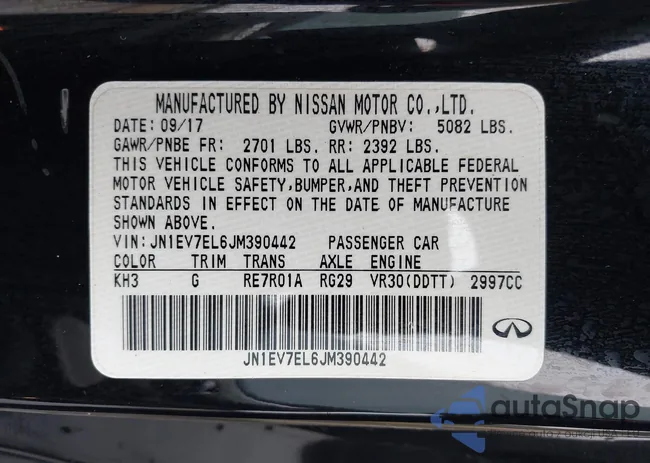 JN1EV7EL6JM390442: 43313471