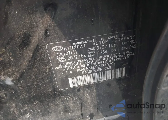 KMHDH4AE0CU240797: 43314814