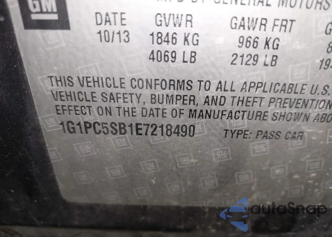 1G1PC5SB1E7218490: 43314835