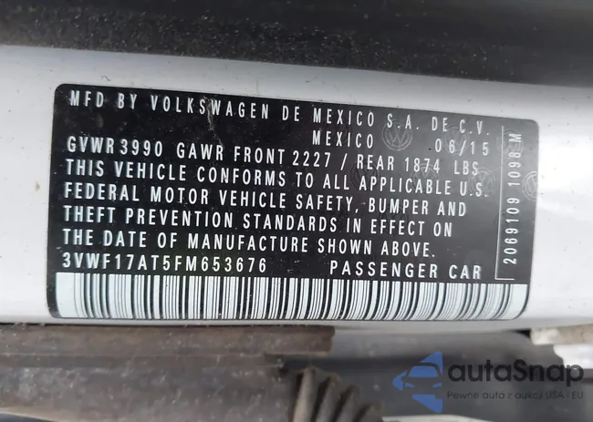 3VWF17AT5FM653676: 43314976