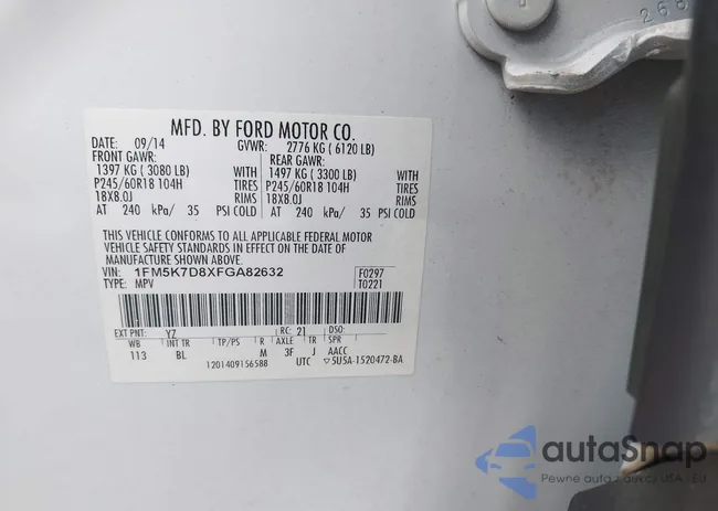 1FM5K7D8XFGA82632: 43314985