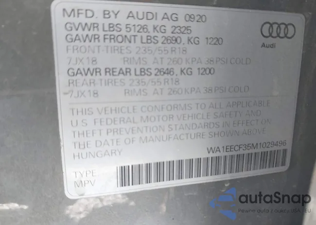 WA1EECF35M1029496: 43315039