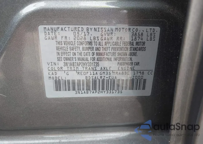 3N1AB7AP2HY331735: 43314553