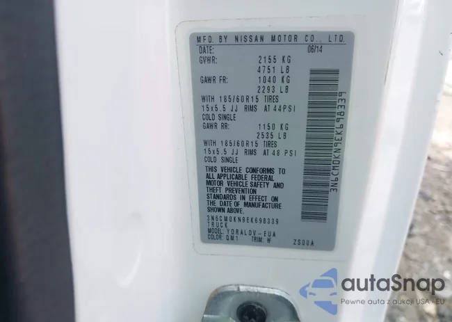 3N6CM0KN9EK698339: 43314573