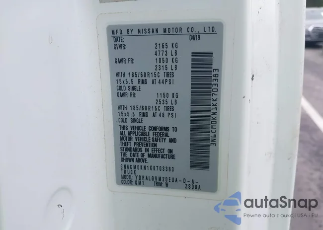 3N6CM0KN1KK703383: 43314604