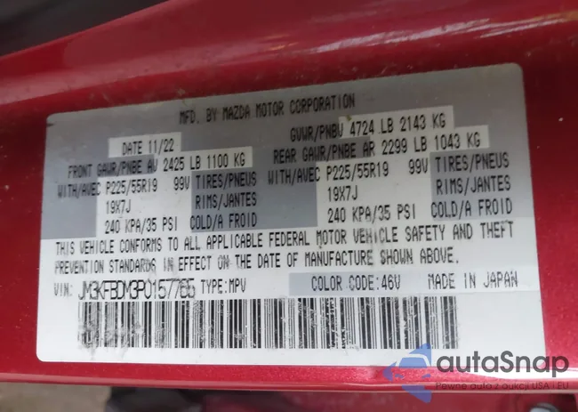 JM3KFBDM3P0157765: 43314611