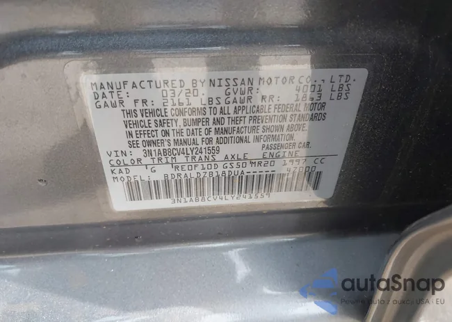 3N1AB8CV4LY241559: 43314702