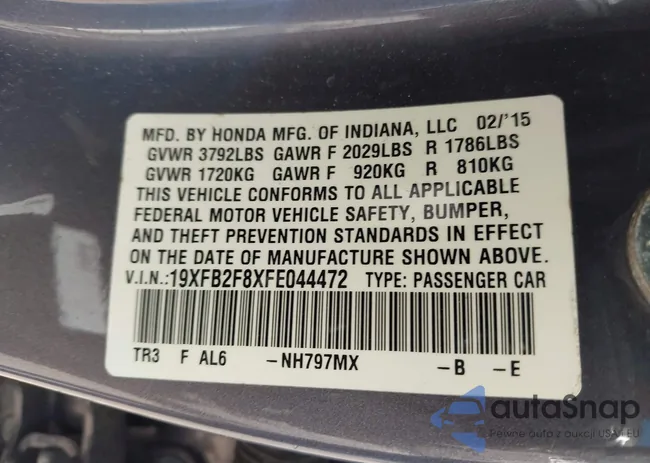 19XFB2F8XFE044472: 43316033