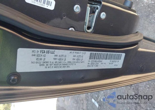 2C3CCABG3JH326042: 43315386