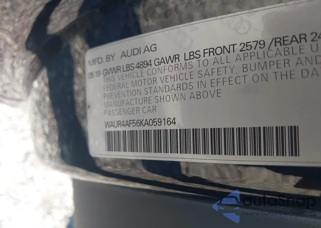 WAUR4AF56KA059164: 43315394