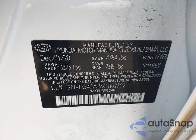 5NPEG4JA2MH102702: 43315448