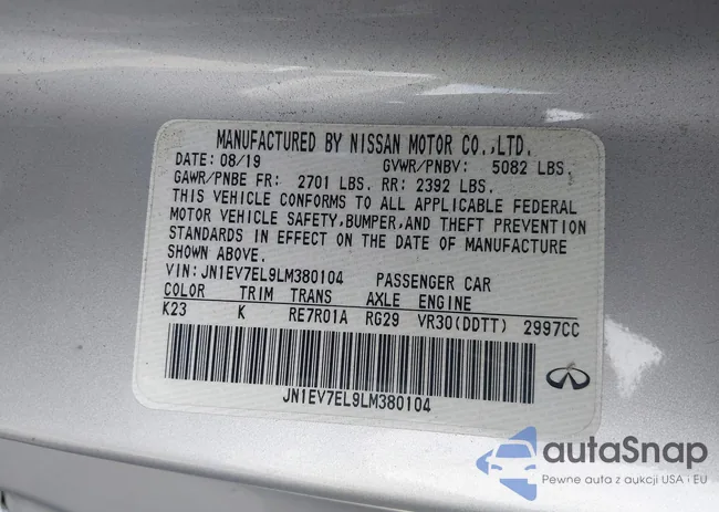 JN1EV7EL9LM380104: 43316788