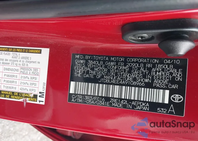 JTDBU4EE4A9108966: 43316825