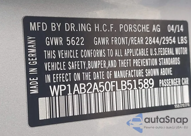 WP1AB2A50FLB51589: 43317103