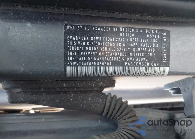 3VWVT7AT6EM660804: 43317294