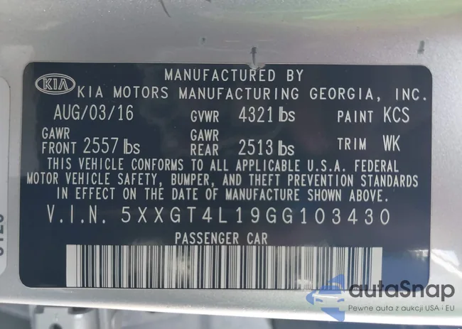 5XXGT4L19GG103430: 43316473