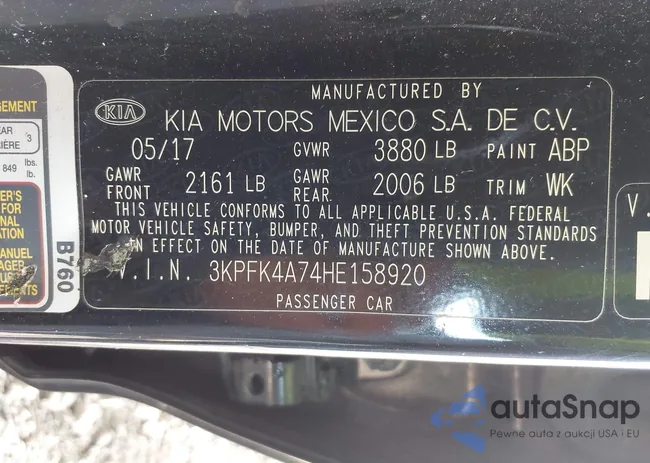 3KPFK4A74HE158920: 43316533