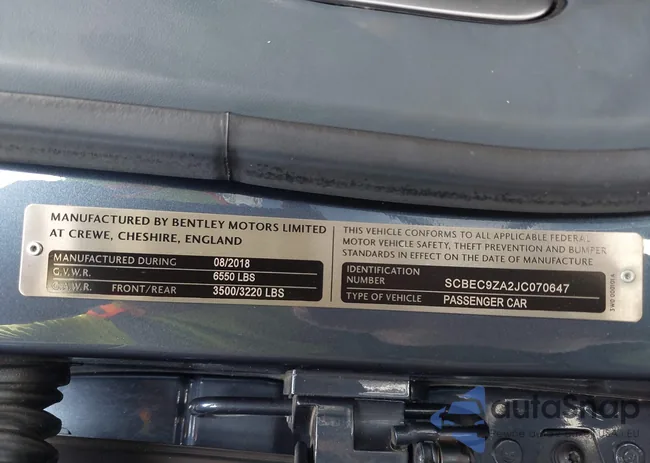 SCBEC9ZA2JC070647: 43317964