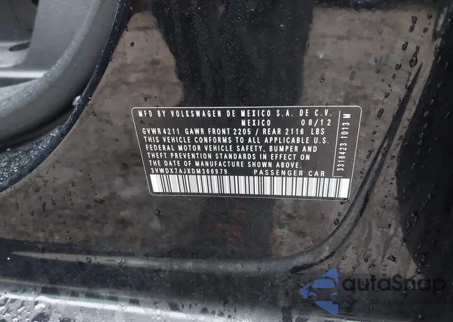 3VWDX7AJXDM366979: 43317998