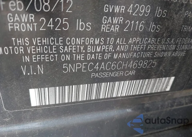 5NPEC4AC6CH469825: 43318065