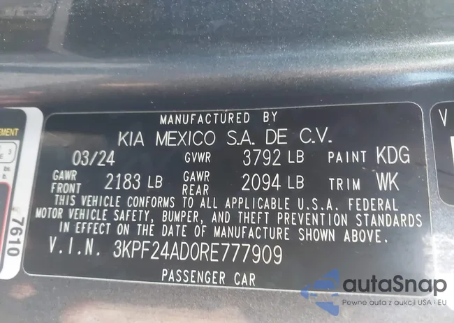 3KPF24AD0RE777909: 43318122