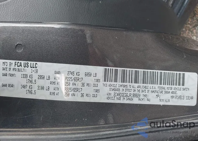 2C4RDGEG6JR189920: 43318317