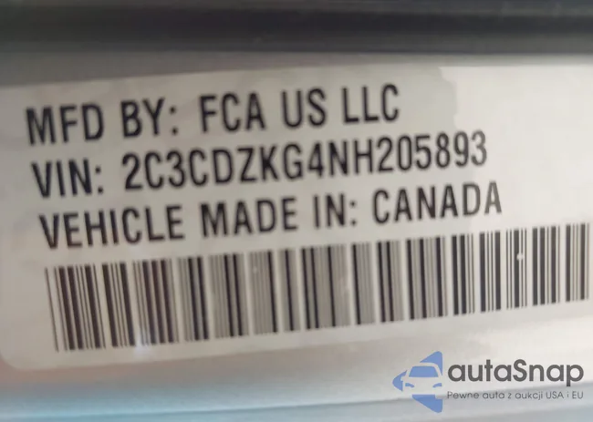 2C3CDZKG4NH205893: 43317352