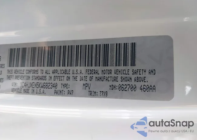 1C4HJXEN5KW682340: 43317402